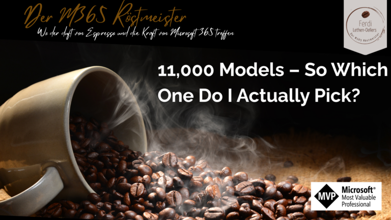 11,000 Models – So Which One Do I Actually Pick?