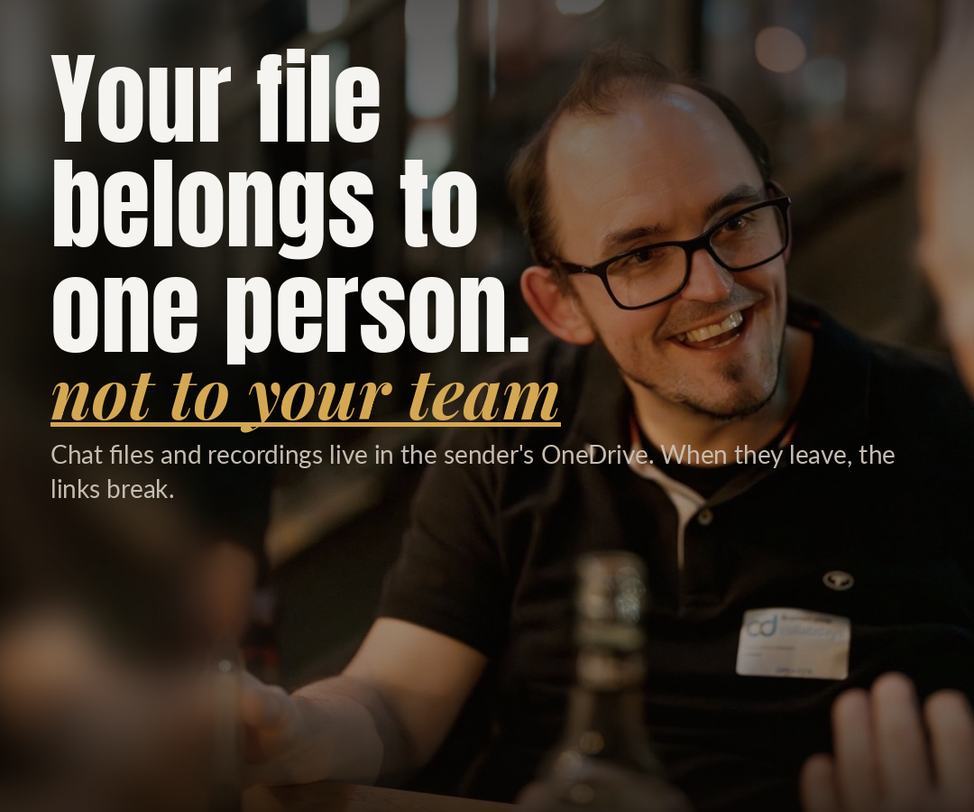 Your files belongs to one person